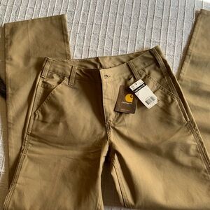 Carhartt work pants women size 4 brand new